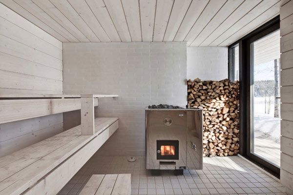Four Cornered Villa by Avanto Architects 22 Unusually Minimalist Four Cornered Villa For An Ascetic Lifestyle